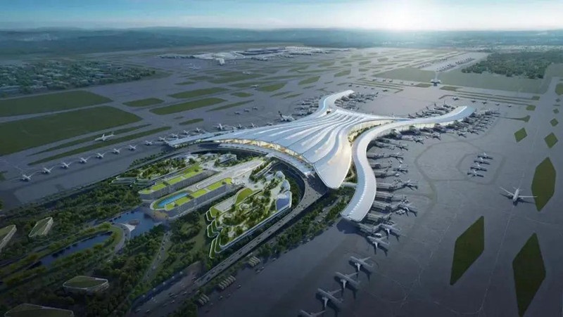 The T3 terminal of Baiyun Airport is under construction! 